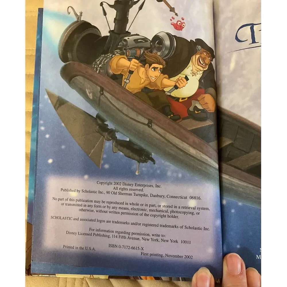Disney Treasure Planet 2002 VTG Wonderful World of Reading Hardcover Book